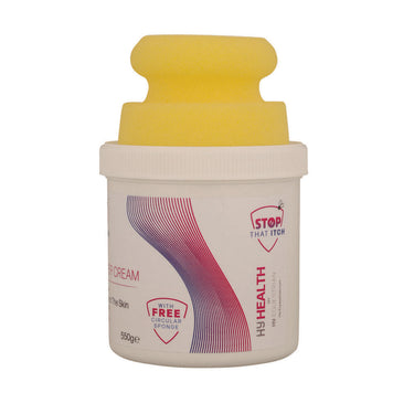 HyHEALTH STOP THAT ITCH! Protective Barrier Cream with Circular Sponge by Hy Equestrian