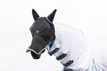 Hy Equestrian Mesh Full Mask with Ears and Nose