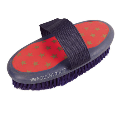 Hy Equestrian Star Easy Grip Body Brush| Online For Equine