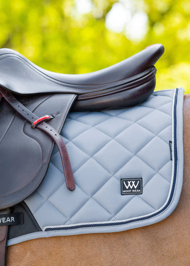 Woof Wear Steel Blue Vision Aura Saddle Close Contact Pad
