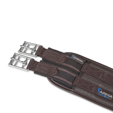 Buy the Shires ARMA Anti-Chafe Contour Girth with Elastic (D Ring) | Online for Equine