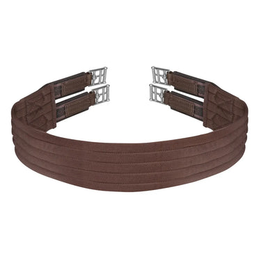Buy the Shires ARMA Brown Burghley Girth with Elastic | Online for Equine