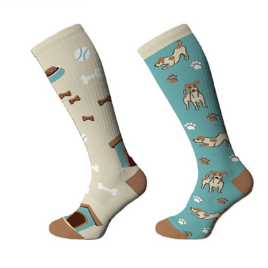 Buy Comodo Adults Jack Russell Novelty Socks - Euro 39-42 (UK 5.5-8) | Online for Equine