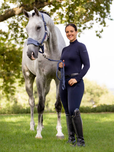 Buy LeMieux Amara II Ladies Breech Full Seat Navy| Online for Equine