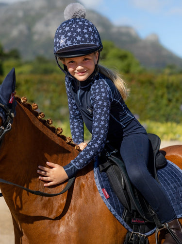 Buy Le Mieux SS23 Mini Hat Silk Indigo | Online for Equine