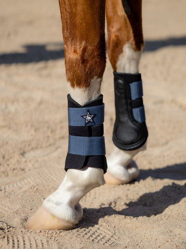 Buy Le Mieux SS23 Mini Brush Boots Indigo | Online for Equine