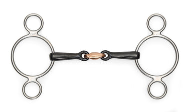 Shires Two Ring Sweet Iron Gag Bit