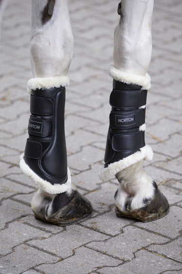 Norton Synthetic Sheepskin Closed Tendon Boots