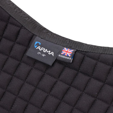 Shires Black ARMA Deluxe Cotton Numnah