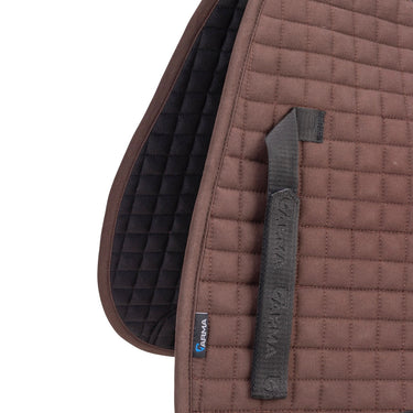 Shires Brown ARMA Deluxe Cotton Numnah