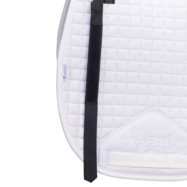 Shires White ARMA Deluxe Cotton Numnah