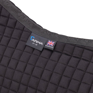 Shires Black ARMA Deluxe Cotton Jump Saddlecloth
