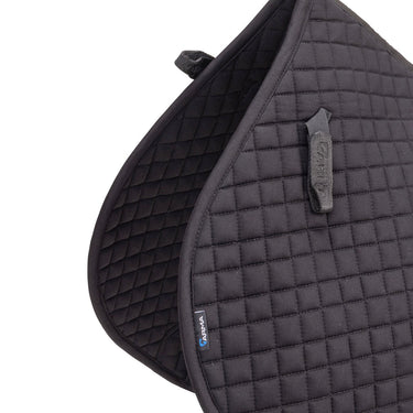 Shires Black ARMA Deluxe Cotton Jump Saddlecloth