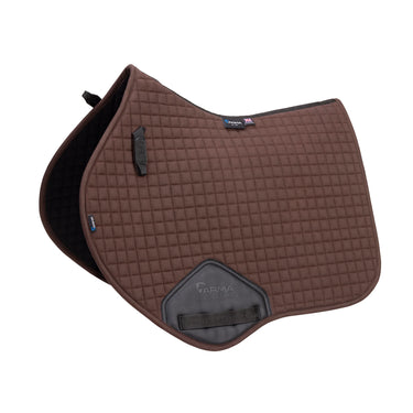 Shires Brown ARMA Deluxe Cotton Jump Saddlecloth