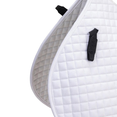 Shires White ARMA Deluxe Cotton Jump Saddlecloth