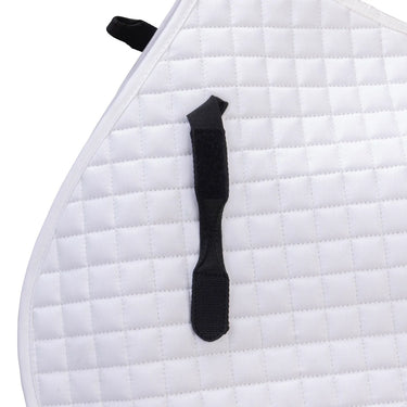 Shires White ARMA Deluxe Cotton Jump Saddlecloth