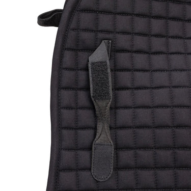 Shires Black ARMA Deluxe Cotton Dressage Saddlecloth