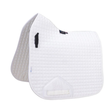 Shires White ARMA Deluxe Cotton Dressage Saddlecloth
