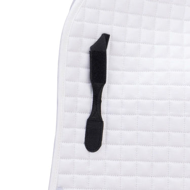 Shires White ARMA Deluxe Cotton Dressage Saddlecloth