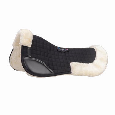 Shires Bla Check / Nat ARMA Deluxe Cotton Half Pad