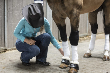 Lami-Cell No Turn - Synthetic Sheepskin Overreach Boots