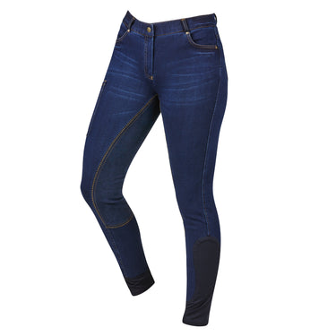 Dublin Blue Denim/Navy Shona Full Suede Seat Denim Breeches