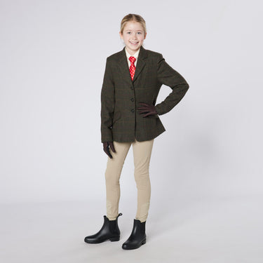 Cameo Equine Seaweed Junior Tweed Jacket