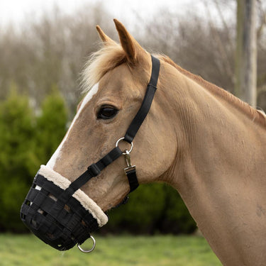 Hy Equestrian Muzzle with Fleece