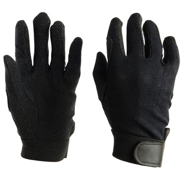 Dublin Black Track Riding Gloves