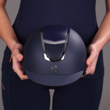 Buy Karben Navy Sienna Vented Adjustable Riding Hat | Online for Equine