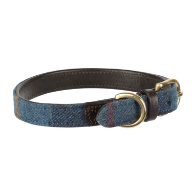 Digby & Fox Navy Tweed Dog Collar