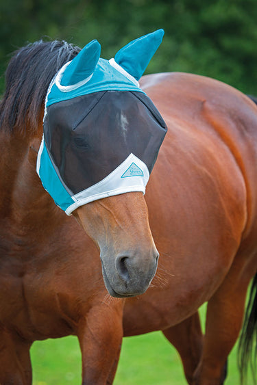 Shires Fine Mesh Fly Mask With Ears
