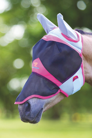 Buy the Shires Air Motion Fly Mask With Ears & Nose | Online for Equine