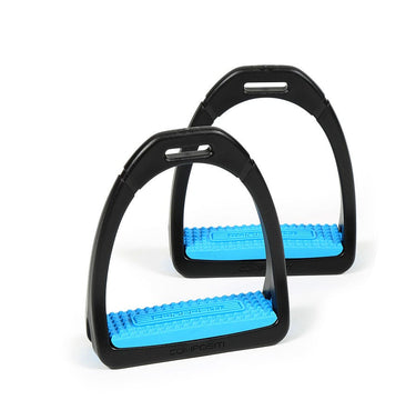 Shires Bright Blue Compositi Premium Profile Stirrups