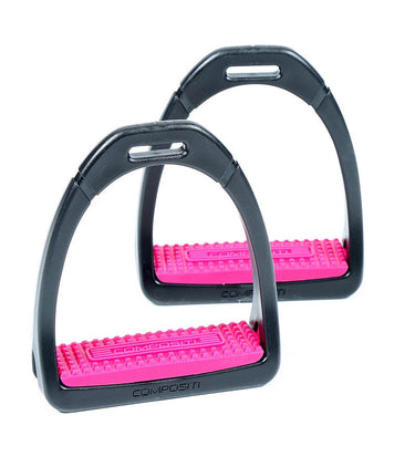 Shires Raspberry Compositi Premium Profile Stirrups
