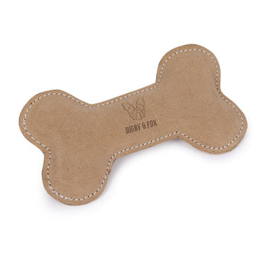 Buy Digby & Fox Leather Bone Toy | Online for Equine