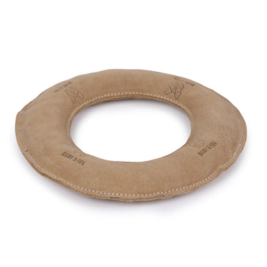 Digby & Fox Leather Frisbee Toy-One Size