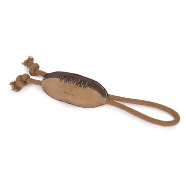 Buy Digby & Fox Leather Rugby Ball Toy-One Size| Online for Equine