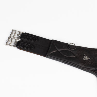 Buy Shires Velociti Lusso Black Stud Girth With Elastic| Online for Equine