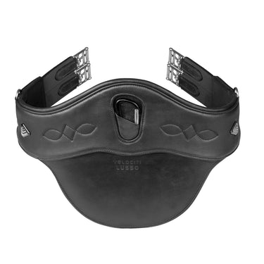 Buy Shires Velociti Lusso Black Stud Girth With Elastic| Online for Equine