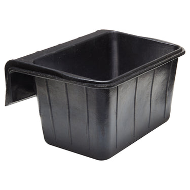 Buy Perry Equestrian Recycled Rubber Hook Over Manger -Black| Online for Equine