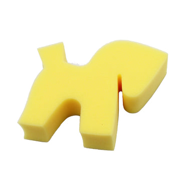 Perry Equestrian Horse Shaped Sponge -Yellow