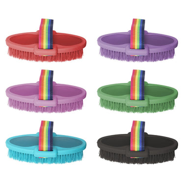 Perry Equestrian Rainbow Brush With Sponge