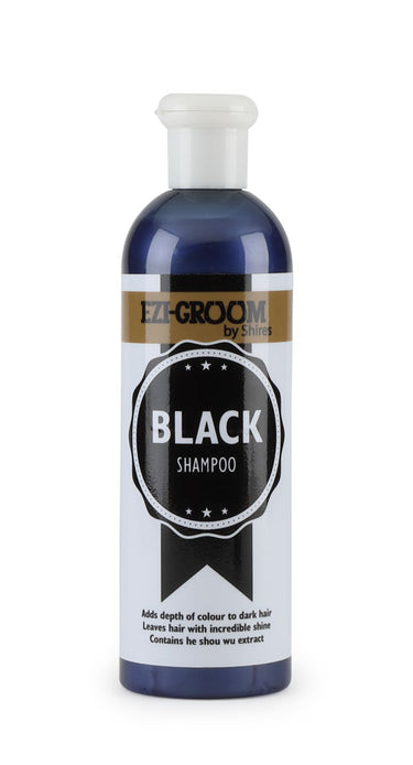 Shires Ezi-Groom Black Shampoo-450ml