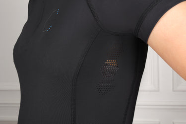 Coldstream Midlem Short Sleeve Base Layer Black