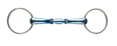 Buy JP Korsteel Blue Steel Oval Link Loose Ring Snaffle| Online for Equine