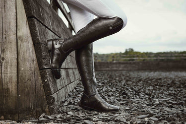 Buy Dublin Arderin Black Tall Leather Field Boots| Online for Equine