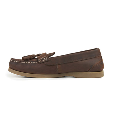 Buy the Shires Moretta Alita Brown Ladies Loafers | Online for Equine