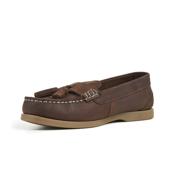 Buy the Shires Moretta Alita Brown Ladies Loafers | Online for Equine