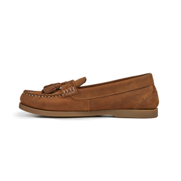 Buy the Shires Moretta Alita Tan Ladies Loafers | Online for Equine